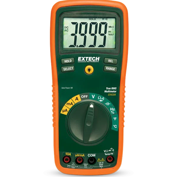 Extech EX430A 11 Function True RMS Professional MultiMeter